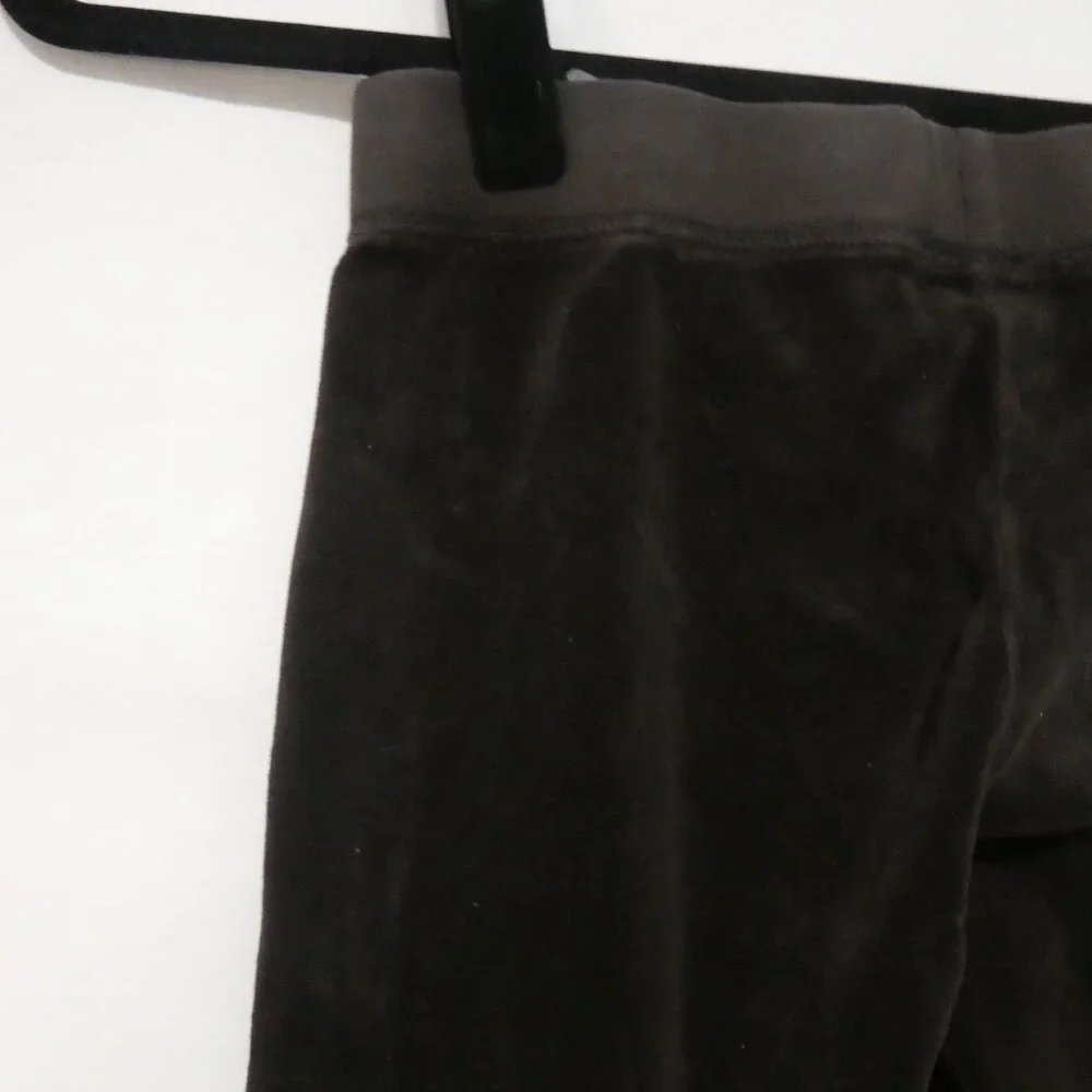 JUICY COUTURE | size 7 | Brown Soft Velour Gold Viva La Juicy Pants - Picture 10 of 16